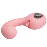 Pretty Love - Erynnyes Vibrador Punto G + Estimulador de Clítoris 10 Vibraciones Rosa