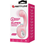 Pretty Love - Erynnyes Vibrador Punto G + Estimulador de Clítoris 10 Vibraciones Rosa