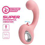 Pretty Love - Erynnyes Vibrador Punto G + Estimulador de Clítoris 10 Vibraciones Rosa