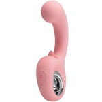 Pretty Love - Erynnyes Vibrador Punto G + Estimulador de Clítoris 10 Vibraciones Rosa