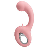 Pretty Love - Erynnyes Vibrador Punto G + Estimulador de Clítoris 10 Vibraciones Rosa