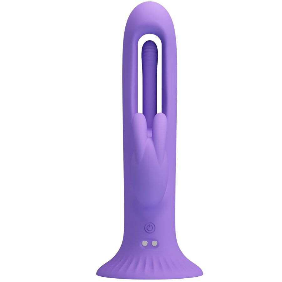 Pretty Love - Vibrador de Conejo Killmoulis 12 Modos de Vibración Morado