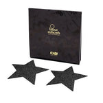 Bijoux - Indiscrets Black Star Flash Cubrepezones