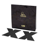 Bijoux - Indiscrets Nipple Caps Flash Cross Preto