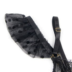 Subblime - 957483 Conjunto de Sutiã e Liga de Renda Preto S/M