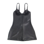 Subblime - 957575 Vestido de Couro Com Zíper Preto L/XL
