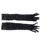 Subblime 957469 Guantes Shine Transparentes Negros S/M