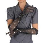 Subblime 957469 Guantes Shine Transparentes Negros S/M