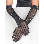 Subblime 957469 Guantes Shine Transparentes Negros S/M