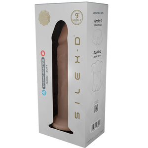 Silexd - Modelo de Pênis Realista 9 Silicone Líquido 22,8 cm