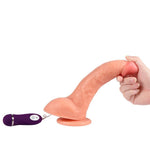 Shequ - Vibrador Dildo Bestia con Mando a Distancia 24,5 cm