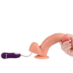 Shequ - Dildo Vibrador Fantasma con Control Remoto 20 cm