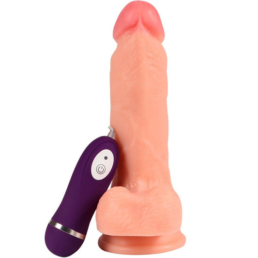 Shequ - Dildo Vibrador Iron Dragon Com Controle Remoto 17,5 cm