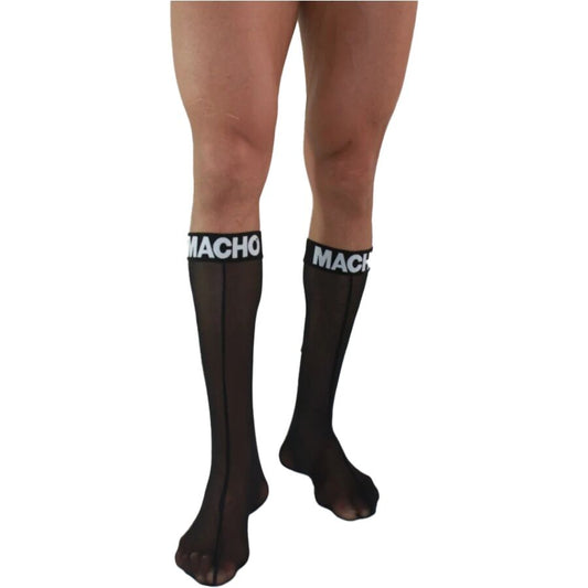 Masculino - Medias Finas Talla Única Negro