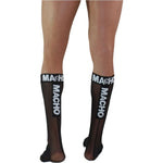 Masculino - Medias Finas Talla Única Negro