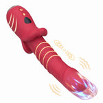 Armony - Point a Estimulante Vibrador Dildo Vermelho
