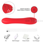 Armony - Vibrador com Língua Oscilante Vermelho