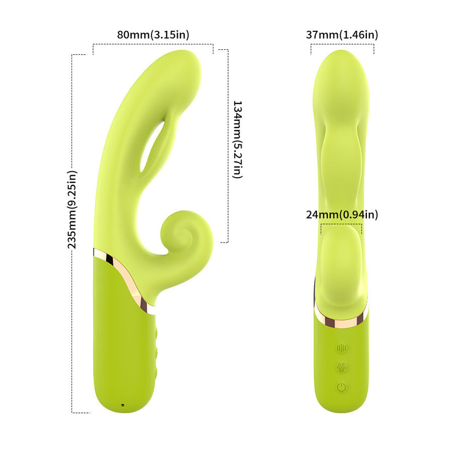 Armony - Inflabe Point a para Estimulador Vibrador Verde