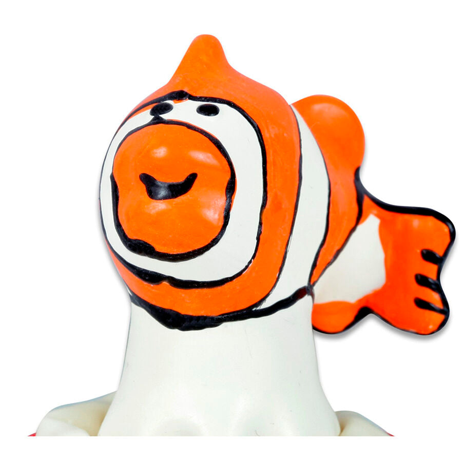 Condomerie - Preservativos Novedades Pintados a Mano Pez Naranja