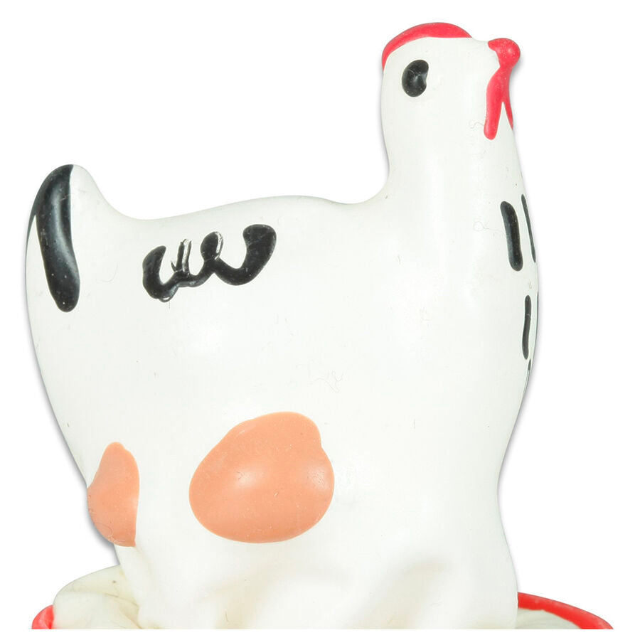 Condomerie - Preservativos Novedades Pintados a Mano Gallina Blanca