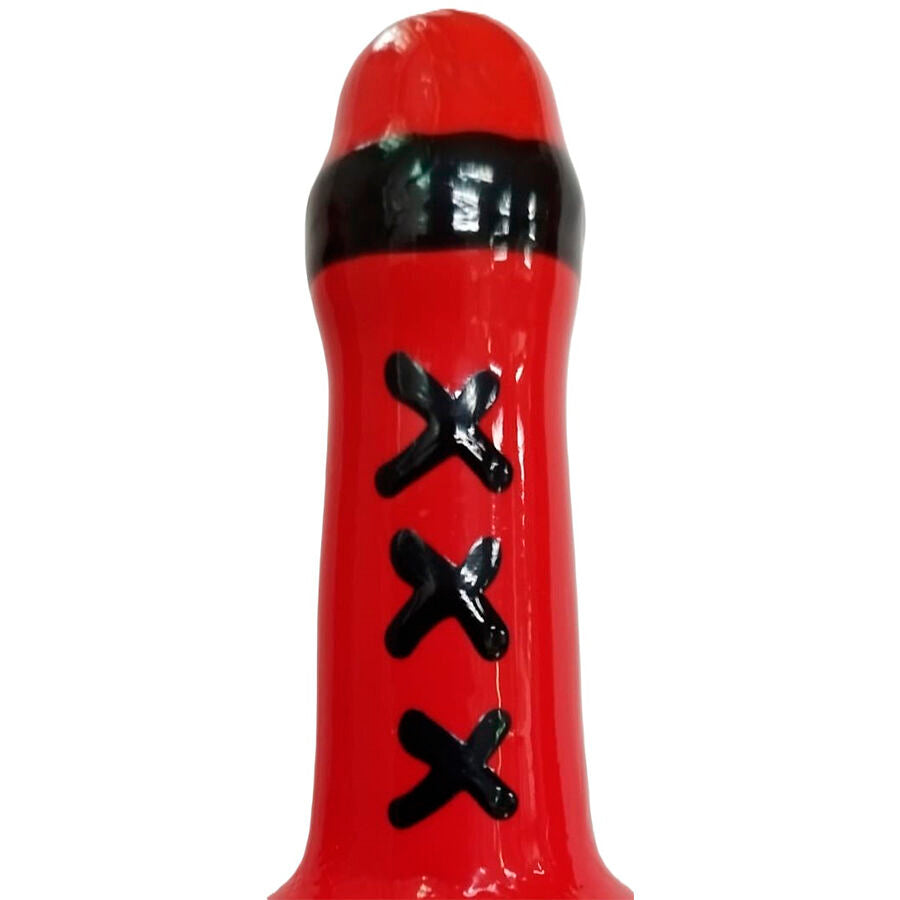 Condomerie - Preservativos Novedades Pintados a Mano Ámsterdam Rojo