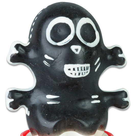 Condomerie - Preservativos Novedades Pintados a Mano Skull Black Modelo 1