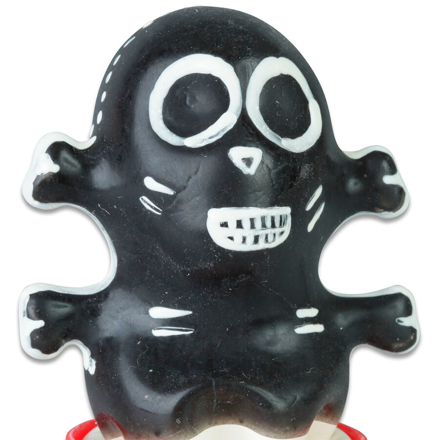 Condomerie - Preservativos Novidades Pintados à  Mão Skull Black Modelo 1