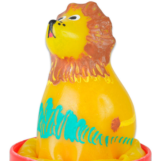 Condomería - Preservativos Novedades Pintados a Mano León Sentado