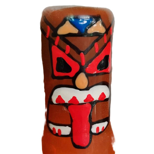 Condomerie - Preservativos Novedades Pintados a Mano Tótem Tiki-01