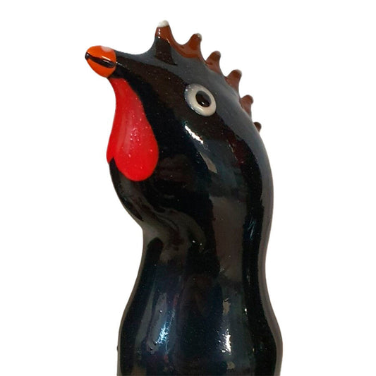 Condomerie - Preservativos Novidades Pintados à  Mão Galo Preto