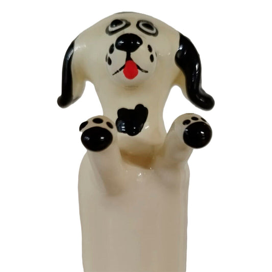 Condomerie - Preservativos Novidades Pintados à  Mão Happy White Dog XL