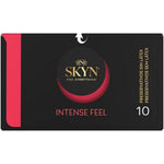 Skyn - Preservativo Texturizado de Sensación Intensa Con Diseño Ondulado 10 Unidades