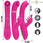 Intense - Christina Multifuncional Rabbit Vibrador 22,5 cm Rosa