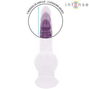 Intense - Vibrador Multifuncional Tatum com Vibração para Cima e para Baixo 24 cm Roxo