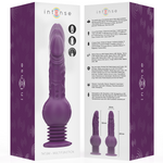 Intense - Vibrador Multifuncional Tatum com Vibração para Cima e para Baixo 24 cm Roxo