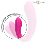 Intense - Janet Dual Estimulador em U e Vibrador com Controle Remoto Rosa