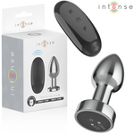 Intenso - Plug Anal 10 Vibraciones Metal Con Mando a Distancia S