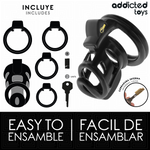 Addicted Toys Locked - Gaiola Gilden Gaiola Para Pénis 8,5 cm