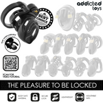 Addicted Toys Locked - Gaiola Para Pénis Com Trava Eterna 9 cm