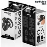 Addicted Toys Locked - Gaiola Para Pénis Com Trava Eterna 9 cm