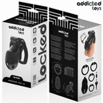 Addicted Toys Locked - Gaiola Peniana Mindnight Cell, Tamanho M