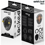 Addicted Toys Locked - Gaiola de Contenção Sem Chave Para Pénis 11,5 cm