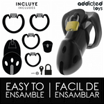 Addicted Toys Locked - Gaiola de Pênis Den Inquebrável 9,8 cm