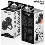 Addicted Toys Locked - Gaiola de Pénis Oco Com Corrente 10,5 cm