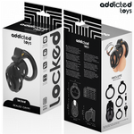 Addicted Toys Locked - Gaiola de Pénis Crypt Selada 8 cm