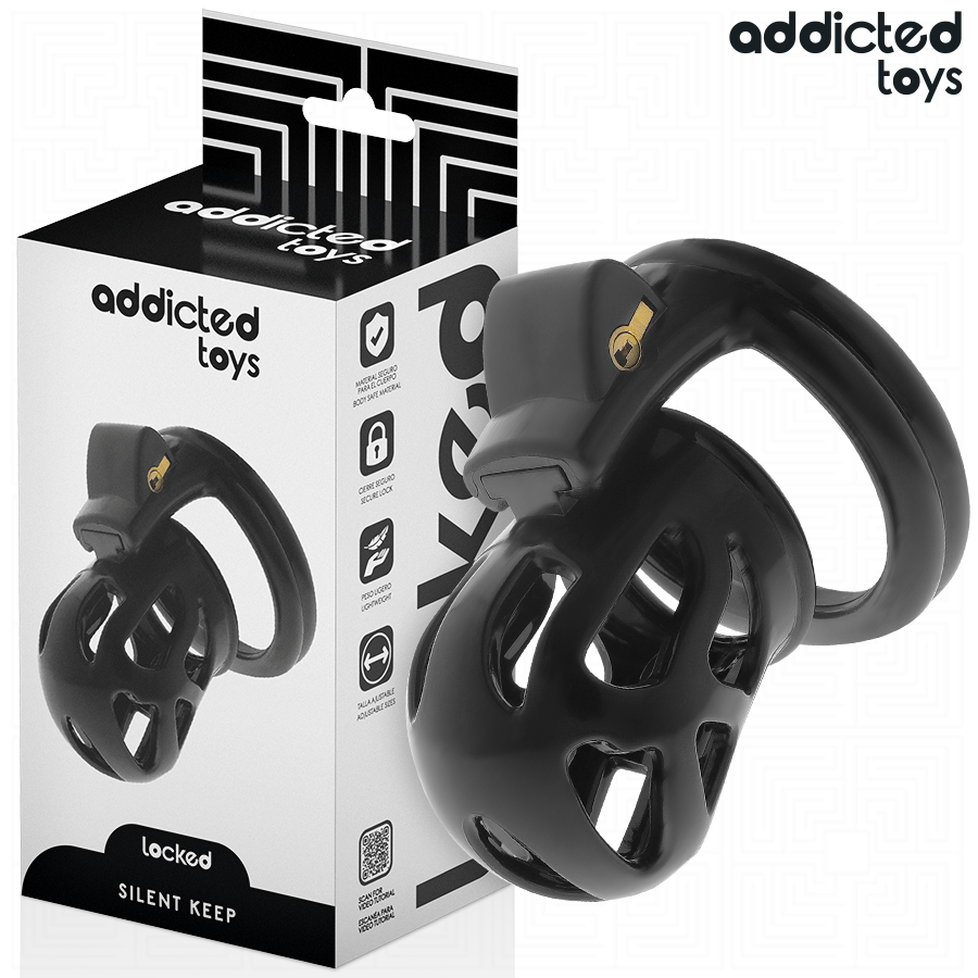 Addicted Toys Locked - Gaiola Para Pénis Silent Keep 7,5 cm