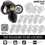 Addicted Toys Locked - Gaiola Para Pénis Chastity Dephhs 7,5 cm