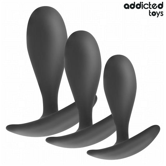 Addicted Toys - Conjunto de 3Plug Anal Modelo 2