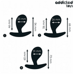 Addicted Toys - Conjunto de 3Plug Anal Modelo 3