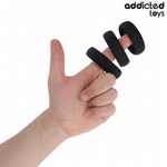 Addicted Toys - Set de Anillos Planos de Silicona